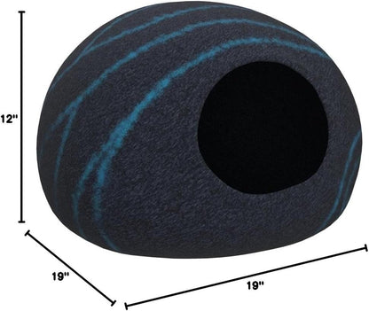 Premium Cat Bed Cave (Large) - Eco Friendly 100% Merino Wool Beds for Cats and Kittens